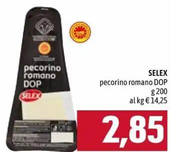 Famila Selex Pecorino Romano DOP 200g offerta