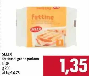 Famila Selex Fettine Al Grana Padano DOP 200g offerta