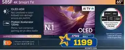 Euronics SAMSUNG S85F 4K Smart TV 65" offerta