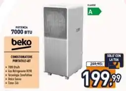 Unieuro beko CONDIZIONATORE PORTATILE 407 offerta