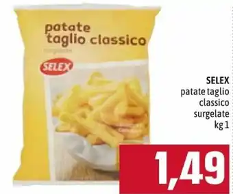 Famila Selex Patate Taglio Classico Surgelate 1 kg offerta