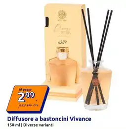 Action Diffusore a bastoncini Vivance offerta