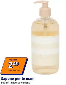 Action Sapone per le mani offerta