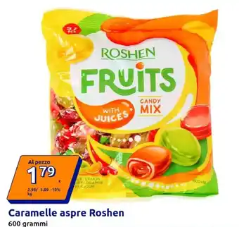 Action Caramelle aspre Roshen offerta