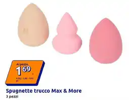 Action Spugnette trucco Max & More offerta