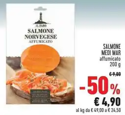 Conad Salmone MEDI MAR affumicato offerta
