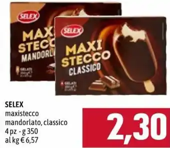 Famila Selex Maxistecco Mandorlato, Classico 4 pz 350g offerta