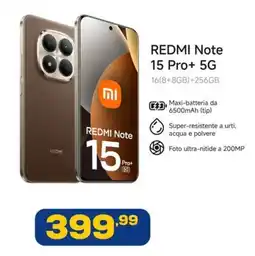 Euronics REDMI Note 15 Pro+ 5G offerta