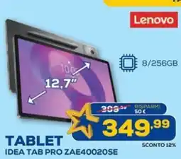 Euronics Lenovo TABLET IDEA TAB PRO ZAE40020SE offerta