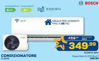 BOSCH CONDIZIONATORE CL2000