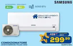 Euronics SAMSUNG CONDIZIONATORE AR09TXHQBWKXEU MALIBU AR30 offerta