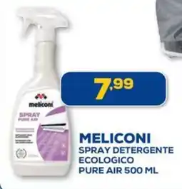 Euronics Meliconi spray detergente ecologico pure air offerta