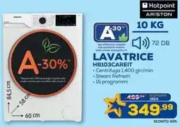 Euronics Hotpoint ARISTON LAVATRICE HB103CAREIT offerta