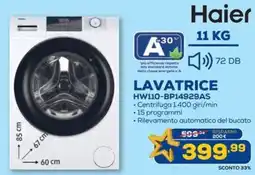Euronics Haier LAVATRICE HW110-BP14929AS offerta