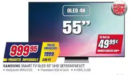 Trony SAMSUNG SMART TV OLED 55" UHD QE55S90FAEXZT offerta
