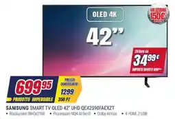 Trony SAMSUNG SMART TV OLED 42" UHD QE42S90FAEXZT offerta