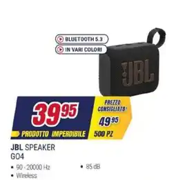 Trony JBL speaker G04 offerta