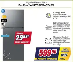 Trony SAMSUNG Frigorifero Doppia Porta EcoFlex Al RT38CG6624S9 offerta