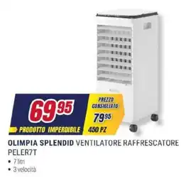 Trony OLIMPIA SPLENDID VENTILATORE RAFFRESCATORE PELER7T offerta