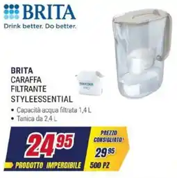 Trony Brita caraffa filtrante styleessential offerta