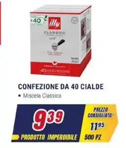 Trony Illy confezione da 40 cialde offerta
