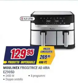 Trony MOULINEX FRIGGITRICE AD ARIA EZ905D offerta
