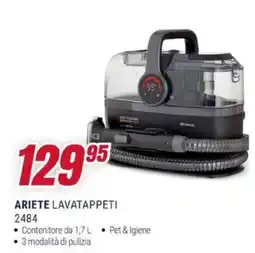 Trony Ariete lavatappeti 2484 offerta