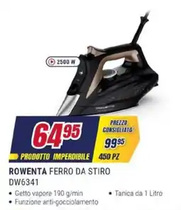 Trony ROWENTA FERRO DA STIRO DW6341 offerta