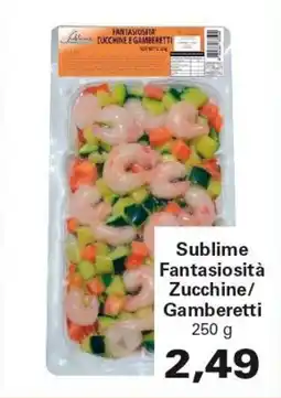 Alvama Sublime Fantasiosità Zucchine/ Gamberetti offerta