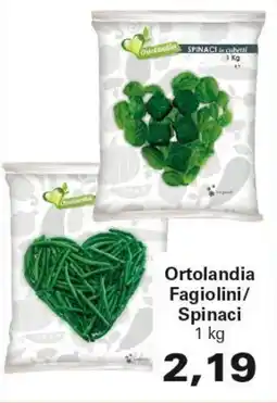 Alvama Ortolandia Fagiolini/ Spinaci offerta