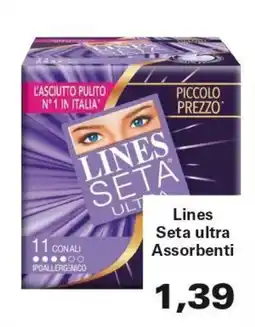 Alvama Lines Seta ultra Assorbenti offerta