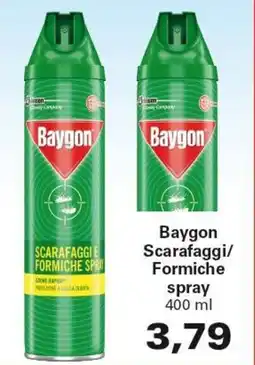 Alvama Baygon Scarafaggi/ Formiche spray offerta