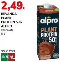 Basko Bevanda plant protein 50g ALPRO offerta