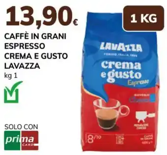 Caffè in grani espresso crema e gusto LAVAZZA