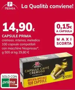 Basko Capsule PRIMIA offerta