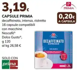Basko Capsule PRIMIA offerta