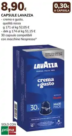 Basko Capsule LAVAZZA offerta
