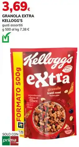 Basko Granola extra KELLOGG'S offerta