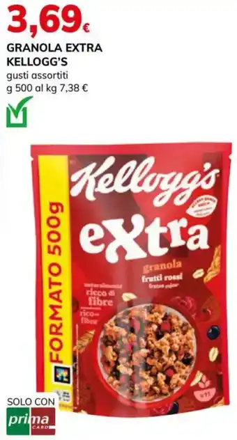 Basko Granola extra KELLOGG'S offerta