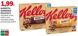 Basko Barretta mandorle KELLOGG'S offerta