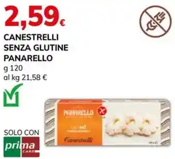Basko Canestrelli senza glutine PANARELLO offerta