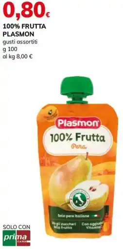 Basko 100% frutta PLASMON offerta
