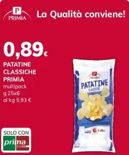Basko Patatine classiche PRIMIA offerta