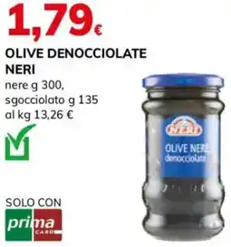 Basko Olive denocciolate NERI offerta