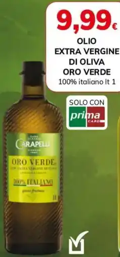 Basko Olio extra vergine di oliva oro verde CARAPELLI offerta