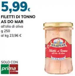 Basko Filetti di tonno AS DO MAR offerta