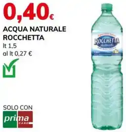 Basko Acqua naturale ROCCHETTA offerta