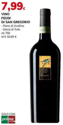 Basko Vino FEUDI DI SAN GREGORIO offerta