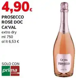 Basko Prosecco rosè doc CA'VAL offerta