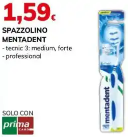 Basko Spazzolino MENTADENT offerta